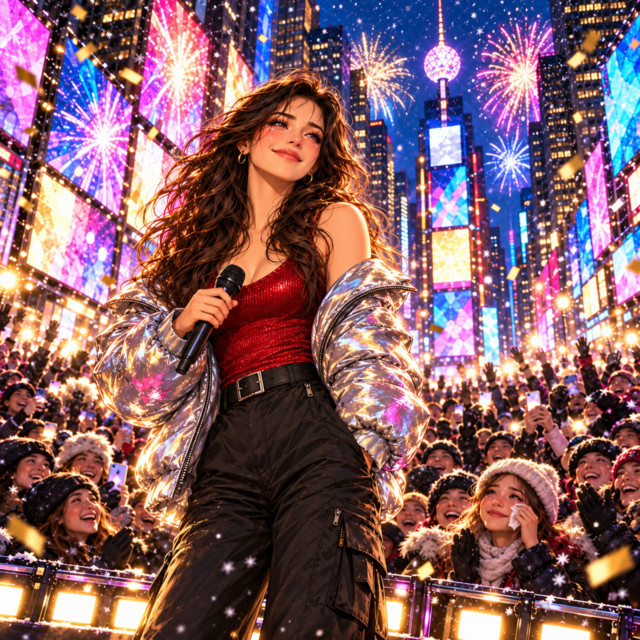 New Year on Times Square cover artwork