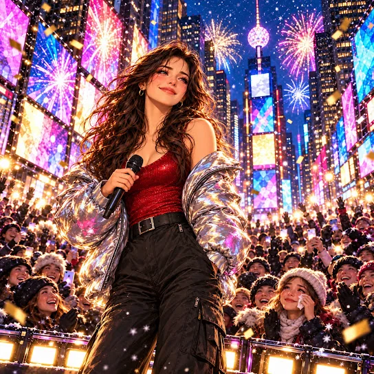 New Year on Times Square cover artwork